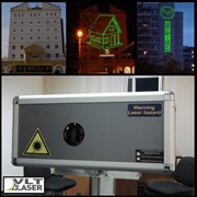 Лазерный проектор для лазерной рекламы, лазерных шоу, мощность 1200мвт, цвет - Зеленый. (3D) VLT Green 1200 PRO. Цена с программным обеспечением!!!
