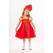 Карнавальный костюм для детей Пуговка Красна-девица детский, 32 (128 см) фотография