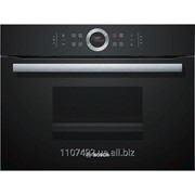 Встраиваемый компактный духовой шкаф Bosch CDG634BB1, черный фото
