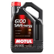 MOTUL 6100 SYN-NERGY 5W30 4л масло моторное фотография