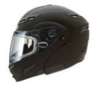 SOL Снегоходный шлем модуляр с электро-стеклом SM-1 черн.матовый фото
