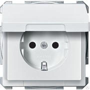Механизм розетки Schuko с крышкой белый 5773951 Schneider Electric фото