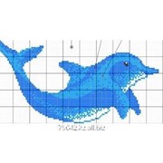 Мозаичное панно Дельфин фото