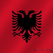 Флаг национальный Албания фотография