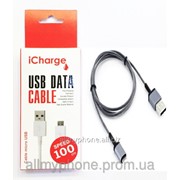 USB дата-кабель iCharger Apple iPhone iPhone 5 / 5C / 5S / 6 / 6plus / 6S / 6S Plus / iPad mini / Air