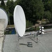 Монтаж спутниковых телевизионных антенн фото