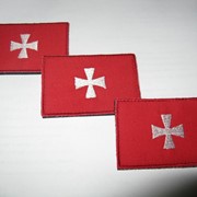 Нашивка “Мальтийский флаг“ фото
