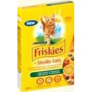 Сухой корм Friskies Sterilised для кастрированных котов и кошек, с кроликом и овощами 400г фотография