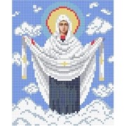 Схема для вышивания Икона Божьей Матери Покрова фотография