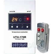 Терморегулятор UTH-170R накладной программируемый таймер с пультом дистанционного управления фото
