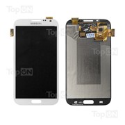 Матрица и тачскрин (сенсорное стекло) в сборе для смартфона Samsung Galaxy Note 2 N7100, белый фотография