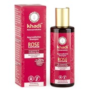 Аюрведический, натуральный шампунь Khadi® "Роза". Для восстановления поврежденных и сухих волос. Ayurvedisches Shampoo "Rose". Hair Repair.