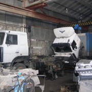 Услуги по ремонту кузовов тяжелых транспортных средств, грузовиков фото
