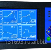 Регулятор температуры по программе Термодат-19Е4-4 универсальных входа, 4 дискретных входа, 4 транзисторных выхода, 5 релелейно-симисторных выходов, интерфейс RS485, архивная память фото