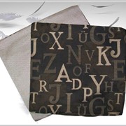 Подушка декоративная Буквы фото