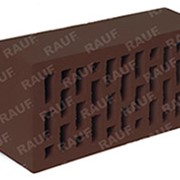 Кирпич керамический облицовочный RAUF Fassade темно-коричневый гладкий М150 250*120*65 мм фотография