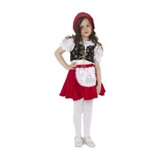 Карнавальный костюм «Красная Шапочка», текстиль, размер 28, рост 110 см фото
