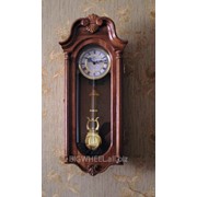 Деревянные часы с маятником модель 4120 фото