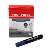 Маркер перманентный Prof-Press синий, 2,5 мм. МП-4201