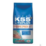 Плиточный клей Litokol Litoplus K55 белый мешок 5 кг фотография