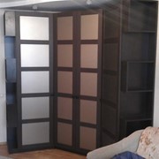 Шкаф угловой в японском стиле