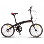 Велосипед 20'' PRIDE MINI 3sp черно-красный матовый 2016 SKD-82-49 фото