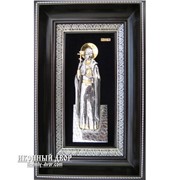 Ольга Равноапостольная - Именная Икона С Серебром И Позолотой Код товара: ОСФ-01-Ольга фото