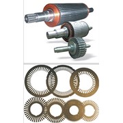 Роторы электродвигателей ЭКВ, ЭДКОФ с медно-латунными и алюминиевыми стержнями обмотки