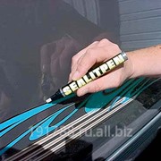 Монтаж плоттерной пленки на рельефную поверхность 10-25 м2 фото