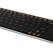Клавиатура Rapoo Wireless Keyboard Mini E2700 black, Multi-Media, S-Slim, 2,4Ггц USB Number Keys touch