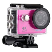 Экшн камера EKEN H9R Ultra HD 4K (розовая)