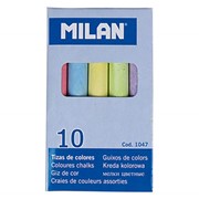 Мелки цветные MILAN 10 шт. фото