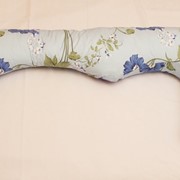 Подушка для беременных Melody Exclusive “Голубая с цветами“ фото