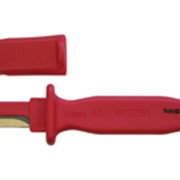 Нож для резки кабеля 1000В VDE с частично изол. лезвием 40мм Haupa фотография