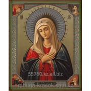 Картина стразами Икона Божией Матери - Умиление 40х50 см фотография