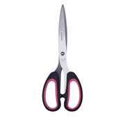 Ножницы офисные Buromax JOBMAX, 163мм, розовые вставки (BM.4533-10)