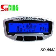 Велокомпьютер SD-558 (28 функций), велоспидометр  фото
