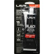 Герметик-прокладка черный высокотемпературный BLACK LAVR RTV silicone gasket maker 85 г фото