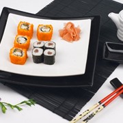 Посуда для суши фотография