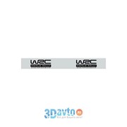 Светофильтр “WRC“ (165х1300) фон серый цвет черный (1шт.) A-STICKER фото
