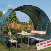 Беседка дачная Солнечная-Модерн Все цвета кровли. Минск и области. фото