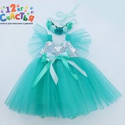 Платье для малышки “Мятный блеск“ фото