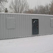 Утепление контейнеров под жильё и офис в Алматы фото