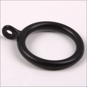 Кольцо шторное 0366-1090 цв черный (уп 100шт) MH