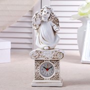 Часы настольные “Ангел с фонариком“, h=25 см фотография