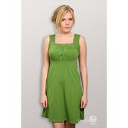 Женское платье зеленое фото