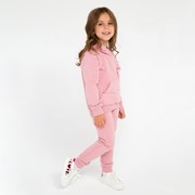 Спортивный костюм для девочки, цвет розовый, рост 92 см
