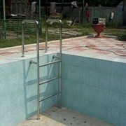 Лестница для бассейна из нержавеющей стали фото