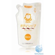 Натуральное мыло для тела SHABONDAMA 500 мл. (мягкая эконом.упаковка) 4901797026227 фото