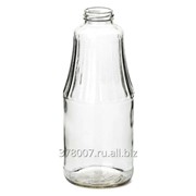 Бутылка стеклянная для соков фотография